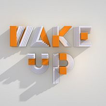 Wake Up | 3D animation based on Igarashi's Alphabets. Un projet de 3D, Animation, T , et pographie de Jona Flores - 16.11.2016