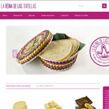 www.lareinadelastortillas.com. Un projet de Développement web de Yunior Pérez González - 17.11.2016