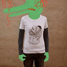 (Diseño camiseta) Elders love. Costume Design, and Traditional illustration project by Ana F. Rull - 11.17.2016