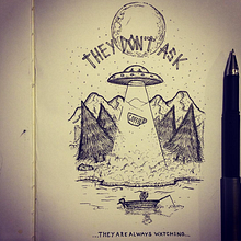 They dont ask.. Graphic Design, and Traditional illustration project by Pablo Barrera Martinez - 11.17.2016