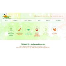 Diseño Web: PSICOARTE TENERIFE http://www.psicoartetenerife.es. Web Development, Design, and Web Design project by Elena Doménech - 11.17.2016