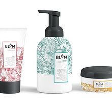 BLÓM | cosmetics . Un proyecto de Br, ing e Identidad, Dirección de arte, Diseño gráfico e Ilustración tradicional de Isabel Camarasa - 18.11.2016