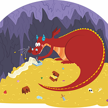Dragón. Un proyecto de Ilustración tradicional de Mónica González - 18.11.2016