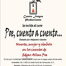 MUERTE, MUJER Y SÍMBOLO EN LOS CUENTOS DE EDGAR ALLAN POE. Education project by Alejandro Useche - 12.02.2016