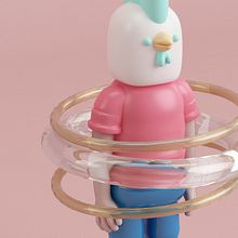 Mi Proyecto del curso: Diseño de personajes en Cinema 4D: del boceto a la impresión 3D. Un proyecto de 3D de Dann Torres - 21.11.2016
