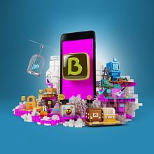 Bankia "Cuenta ON". Un proyecto de 3D, Dirección de arte, Diseño gráfico y Publicidad de Anxo Amarelle - 21.11.2016