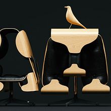 EAMES. 3D, Interior Architecture, Art Direction, and Design project by Anxo Amarelle - 11.21.2016