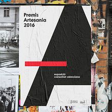 PREMIS ARTESANIA COMUNITAT VALENCIANA 2016. Projekt z dziedziny Craft,  Manager art, st, czn, Projektowanie i w, rób mebli, Projektowanie graficzne i Scenografia użytkownika Nueve Estudio - 21.11.2016