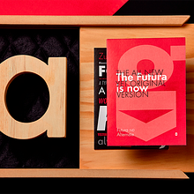 Pack promocional para la tipografía Futura ND Alternate. Arts, Crafts, Art Direction, Editorial Design, T, and pograph project by Laura Asensio - 11.21.2016