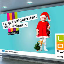 Campaña de Navidad para el Centro Comercial León Plaza. Design, and Graphic Design project by Laura Asensio - 12.21.2014