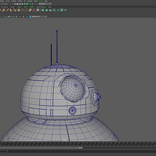 Prácticas de modelos en Maya con polígonos. Un progetto di 3D di Beatriz Orellana Matías - 21.11.2016