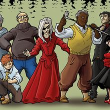 FANZINE Braink Cómics #1 : Hoyo 19. Un progetto di Fumetto, Character design e Illustrazione tradizionale di Javier Ortiz Mateo - 22.11.2016