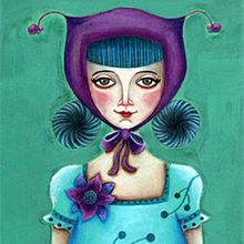 Dolls. Traditional illustration project by Núria Altamirano - 12.31.2011