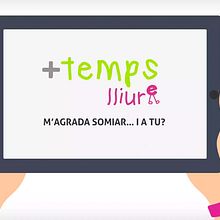 Vídeo animación Més Temps Lliure. Un proyecto de Animación, Motion Graphics y Vídeo de Sara Merino - 30.09.2016