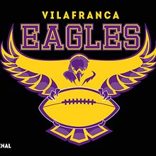 LOGO EAGLES VILAFRANCA (CONTEST). Un proyecto de Diseño y Diseño gráfico de Ricard Colom Romero - 23.11.2016