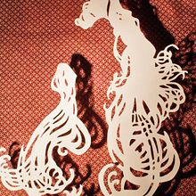 PAPER CUT - organic textil - . Un proyecto de Diseño, Diseño gráfico y Publicidad de Ricard Colom Romero - 23.11.2016