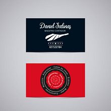 Daniel Salinas · Business Card. Design, Graphic Design, Traditional illustration, and Marketing project by Esther Sánchez Pérez - 11.24.2016