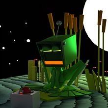 Mi Proyecto del curso: Introducción al Diseño y Modelado 3D con Blender . Un proyecto de 3D e Ilustración tradicional de manologv - 25.11.2016