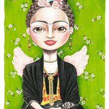 Frida. Un proyecto de Ilustración tradicional de Sheila Arnela - 25.11.2016