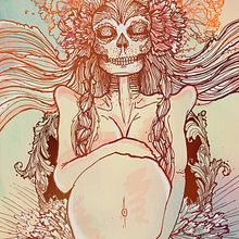 Muerte y esperanza. Traditional illustration project by Bessy Siciliano - 11.26.2016