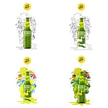 Mi Proyecto del curso: Ilustración exprés con Illustrator y Photoshop. Un proyecto de Ilustración digital de Paolo Aguilar De la Torre - 27.11.2016