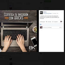 Redes sociales y publicidad de Bricks. Design, Graphic Design, and Marketing project by Joselin Galarza - 06.27.2016