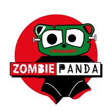 ZOMBIE PANDA. Un proyecto de Diseño de complementos, Diseño de personajes, Ilustración tradicional y Serigrafía de David Lodeiro Paz - 27.11.2016