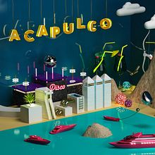 Acapulco, Guerrero, MX. 3D, Animation, Art Direction, Design, Graphic Design, Traditional illustration, and Advertising project by Jesus Jaimes Obé - 11.27.2016