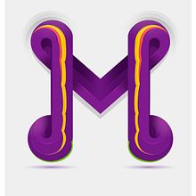 Letra M. Calligraph, Design, Graphic Design, Writing, Traditional illustration, Advertising, T, and pograph project by Maikel Martínez Pupo - 11.28.2016