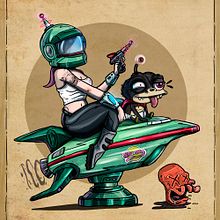 Futurama /// Fan Art . Un progetto di Illustrazione tradizionale di Guacala Studio - 28.11.2016