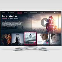Smart TV UI/UX. Un projet de UX / UI de Olmo Rodríguez - 28.11.2016