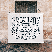 Creativity is contagious. Un proyecto de Dirección de arte, Diseño gráfico y Tipografía de Estudio Santa Rita - 28.11.2016