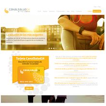 Desarrollo y maquetación web en www.canalsalud24.com. Web Development project by Carlos Ramos Marquez - 07.31.2016