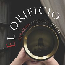 Cubierta de la novela: El orificio. Editorial Design, Photograph, and Traditional illustration project by Diana Escribano Henarejos - 05.08.2016