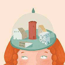 Cartel de teatro. Graphic Design, and Traditional illustration project by Justine Duhé - 11.28.2016