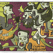 INFAMES Rock disperso. Comic project by Carlos Molina - 12.29.2016