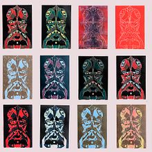La Locura en el Quijote. Fine Arts, Traditional illustration, and Screen Printing project by Manuel Prados Ledantes - 11.29.2016