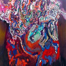 Raza de Cain. Exposición de pintura. Proyecto Dmarcaciones.. Street Art, Fine Arts, and Painting project by Fermin Amores Vazquez - 11.30.2016