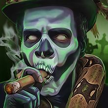 voodoo. Ilustração tradicional projeto de David Quintana - 03.12.2016