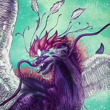 Dragón . % Selket Yhay tarafından hazırlanan Güzel sanatlar, Geleneksel illüstras, Ve on projesi - 12.05.2016