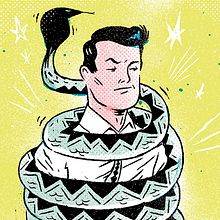 REVISTA GENTLEMAN. Retro Combo. Fine Arts, Editorial Design, and Traditional illustration project by Del Hambre - 12.05.2016