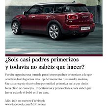Cartel Whatsapp BMW y cartel MINI  Ein Projekt aus dem Bereich Grafikdesign von Carlos Fernández Ortega - 15.06.2016