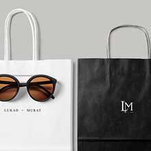 LUKAH + MURAT. Un progetto di Calligrafia, Direzione artistica, Design, Design di scarpe, Graphic design, Naming, Packaging e Tipografia di PV STUDIO - 05.12.2016