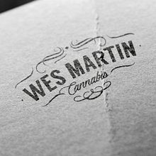 Wes Martin Cannabis Ein Projekt aus dem Bereich Br, ing und Identität und Webdesign von Brian Colquhoun - 06.12.2016