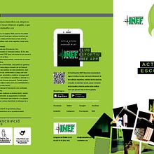 Imagen Corporativa Club Esportiu INEF Barcelona - 2016. Un proyecto de Br e ing e Identidad de Alejandro Santamaria Parrilla - 23.10.2016