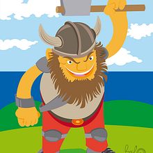Ilustración "Vikingo". Un proyecto de Ilustración tradicional de RULO Raul Perez Sanchez - 30.11.2016