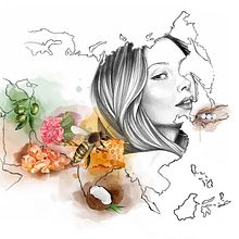 Women's Health Alemania. Fine Arts, and Traditional illustration project by Ina Stanimirova - 02.29.2016