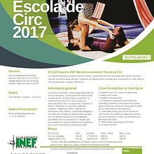 Flyers Eventos Club Esportiu INEF Barcelona - 2016. Un proyecto de Diseño gráfico de Alejandro Santamaria Parrilla - 14.09.2016
