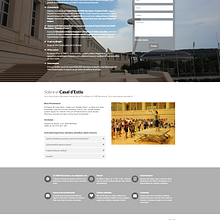 Landing Page Club Esportiu INEF Barcelona - 2016. Un proyecto de Diseño Web, Marketing y Publicidad de Alejandro Santamaria Parrilla - 02.05.2016