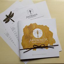 Imagen Corporativa ArtDrómeda. Un proyecto de Diseño gráfico de Alexandra Martin García - 29.10.2016